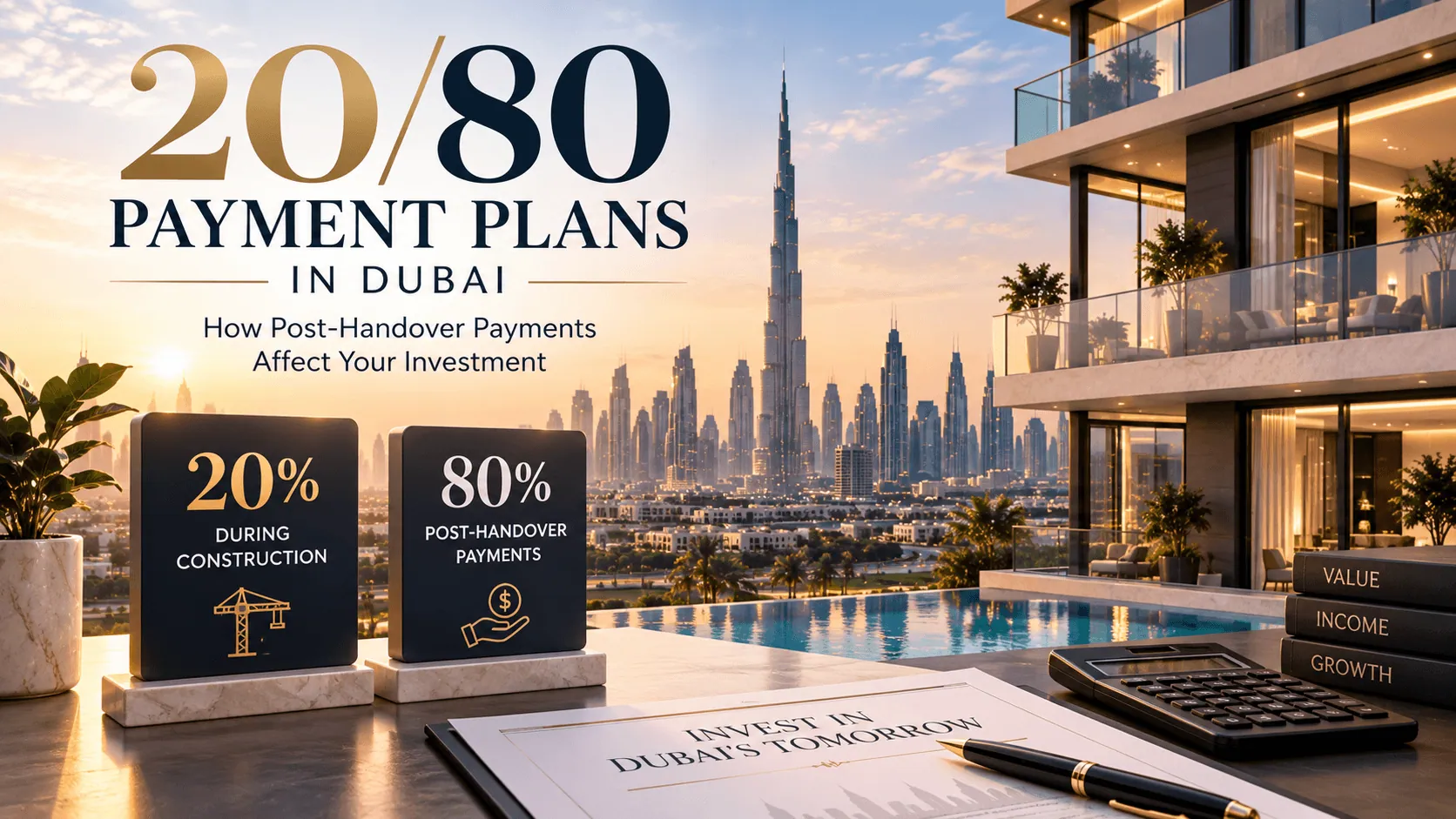 20/80 Payment Plans in Dubai: How Post-Handover Payments Affect Your Investment