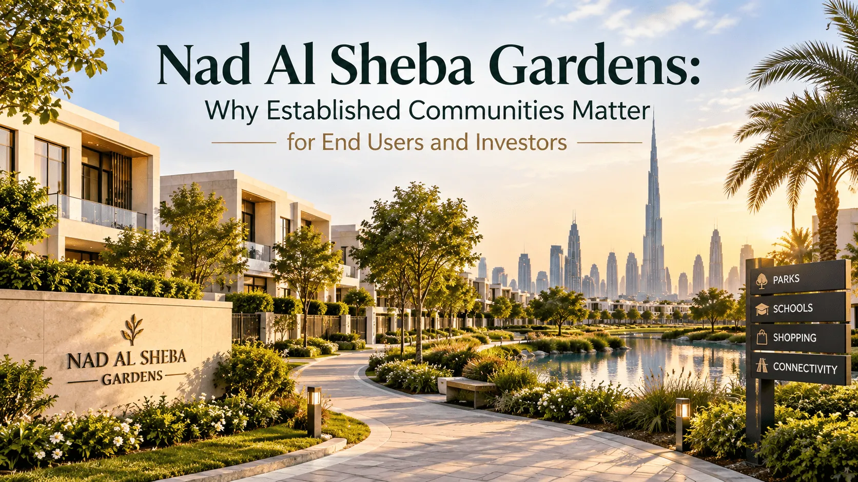 Nad Al Sheba Gardens: Why Established Communities Matter for End Users and Investors